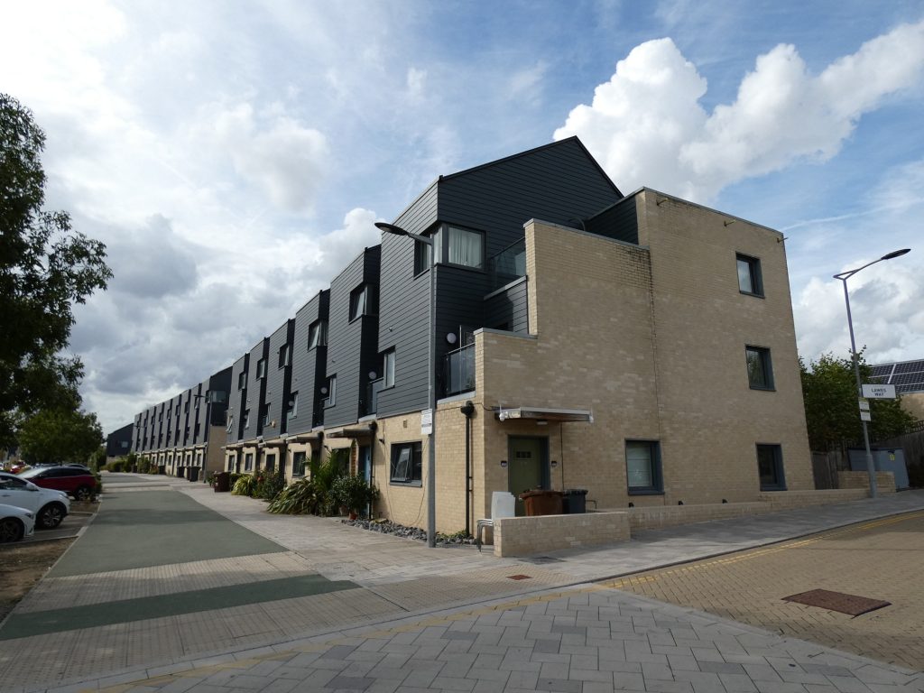 Barking Riverside mainly consists of mid-rise housing at present