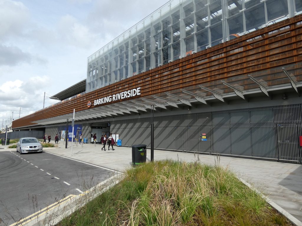 Barking Riverside Station opened in 2022