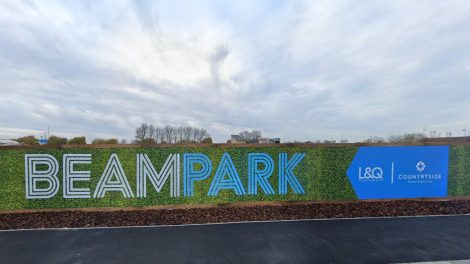 The Beam Park development in Dagenham (credit Google)