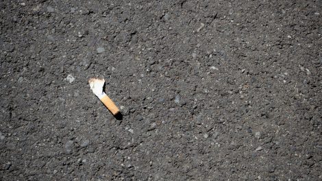 Cigarette butt (credit Yuika Takamura via Unsplash)