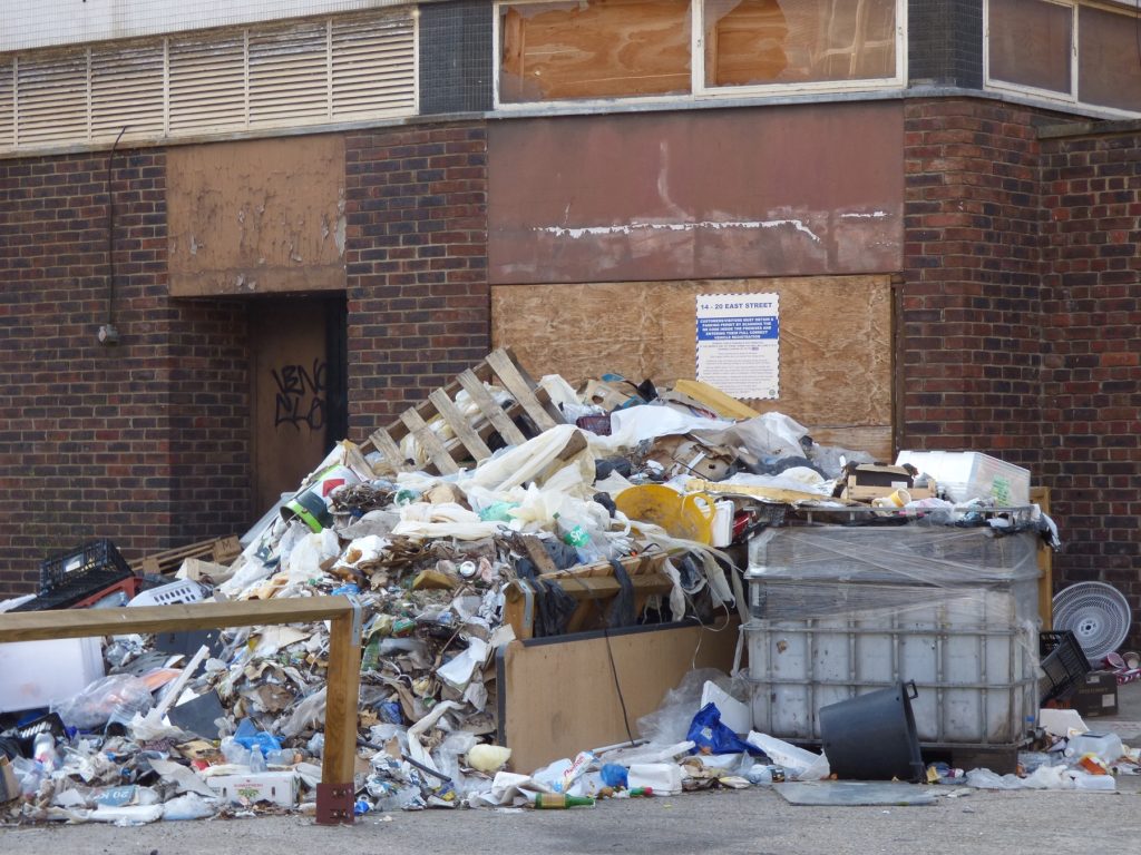 Fly-tipping in Barking