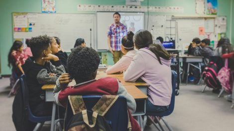 A school classroom (credit Kenny Eliason via Unsplash)