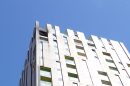 A top-floor flat at Arboretum Place in Barking caught fire yesterday (credit LFB)