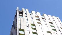 A top-floor flat at Arboretum Place in Barking caught fire yesterday (credit LFB)
