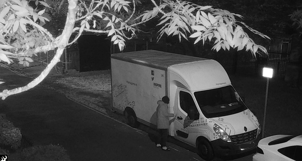 CCTV still shows van used in fly-tipping