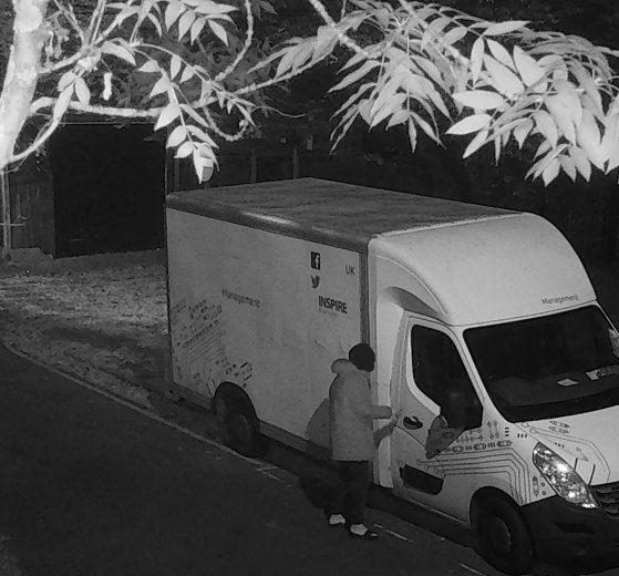 CCTV still shows van used in fly-tipping