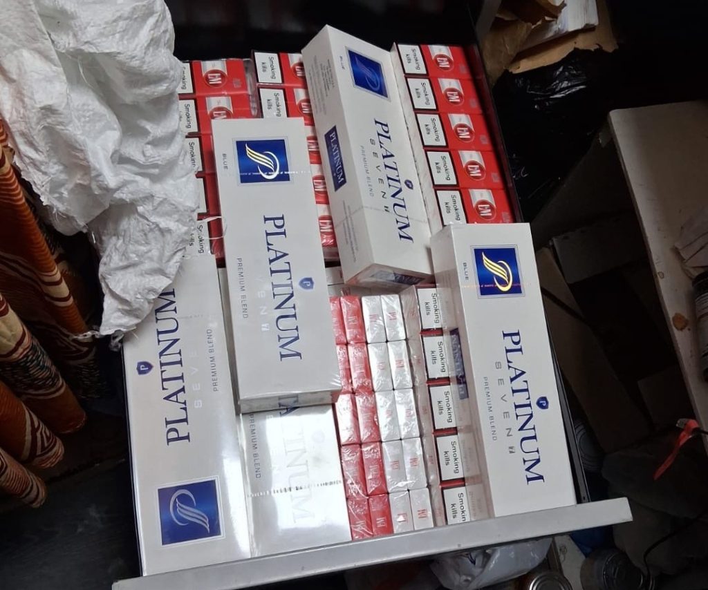 The seized tobacco (credit Barking and Dagenham Council)