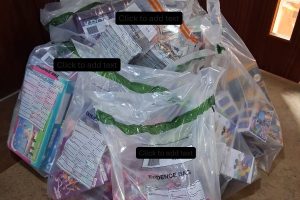 Toys seized by Barking and Dagenham Council from Barking Market