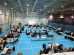 A view of the election count at Barking Sporthouse