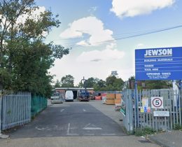 The former Jewson in Shafter Road, Dagenham (Credit: Google)
