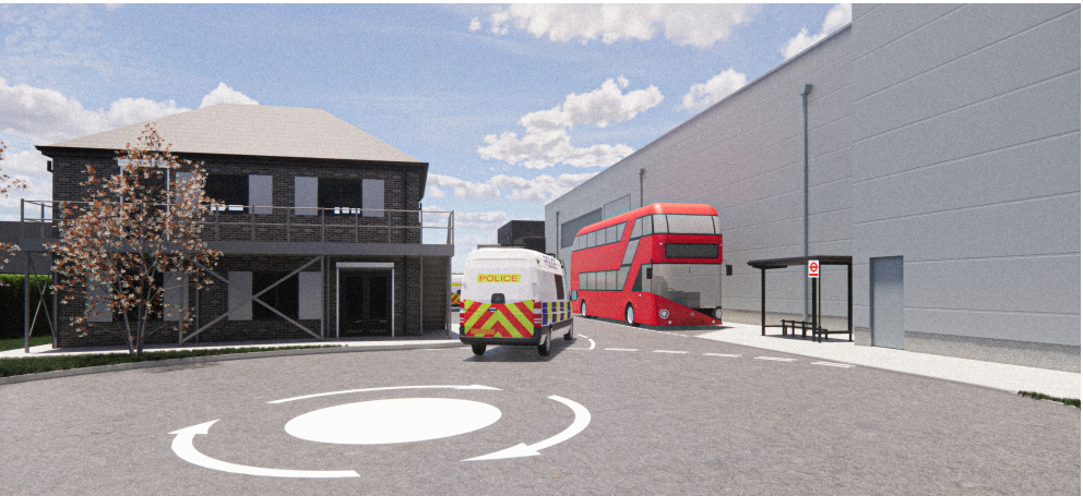 Plans for the firearms facility at Dagenham Dock