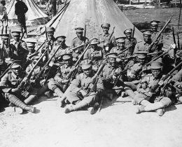 Soldiers in the British West Indies Regiment at the Somme, 1916 (courtesy of Imperial War Museum)