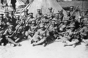 Soldiers in the British West Indies Regiment at the Somme, 1916 (courtesy of Imperial War Museum)