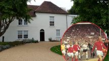 Valence House Museum (credit Gordon Joly) and (inset) England at the 1966 World Cup Final