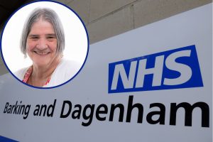 Barking and Dagenham NHS and (inset) Maureen Worby